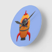 ロッケシップ時計 ラウンド壁時計 (傾斜)