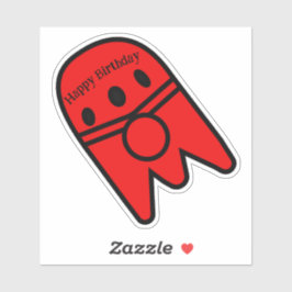 ロッケシップ誕生日パーティー シール