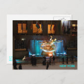 ロッケフェラセンター ポストカード (正面/裏面)