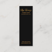 『ロッココ』（スキニー）子どもライター名刺 スキニー名刺 (裏面)