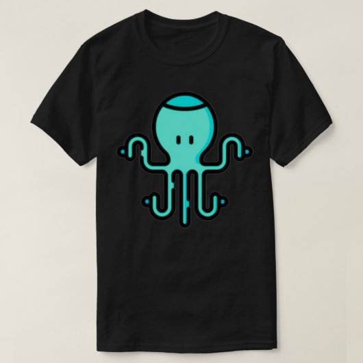 ロッコプス用タコ Tシャツ (デザイン正面)