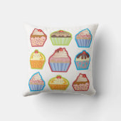 ロッサカップケーキTシャツ クッション (裏面)