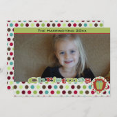 ロッサドットカスタマイズホリデーフォトカード シーズンカード (正面/裏面)