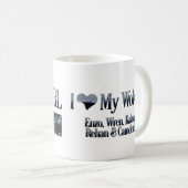 ロッシのガールマグ コーヒーマグカップ (正面右)