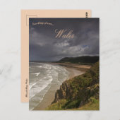 ロッシリベイウェールズ葉書 ポストカード (正面/裏面)