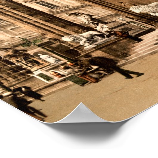 ロッジアデイランジフローレンストゥスカニーイタリア ポスター (角)