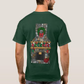 ロッジクリスマス2024 (白文字) Tシャツ (裏面)
