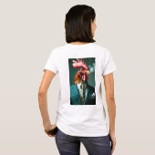 ロッスタイリッシュスター喫煙の葉巻フィギュア» Tシャツ (裏面フル)