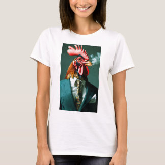 ロッスタイリッシュスター喫煙の葉巻フィギュア» Tシャツ
