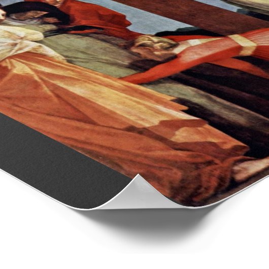 ロッソフィレンティーノによる十字架からの降下 ポスター (角)