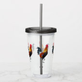 ロッターカラフルアクリル製タンブラー アクリルタンブラー (正面)