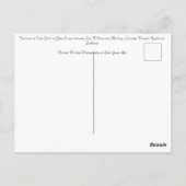 ロッチシーエルスコットランド ポストカード (裏面)