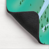 ロッチネススコットランド高地旅行マップ マウスパッド (コーナー)