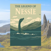 ロッチネスモンスタースコットランド旅行ヴィンテージ ポストカード