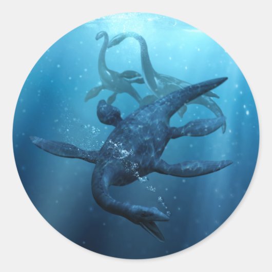 ロッチネスモンスターラウンドステッカー ラウンドシール (正面)