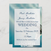 ロッチネス・スコットランドのモンスタービンテージ旅行ポスター 招待状 (正面/裏面)