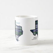 ロッチロナッティーズタータンチェックテキサス州ロゴ付きマグカップ コーヒーマグカップ (中央)