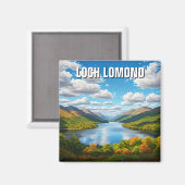 ロッチロモンドスコットランド旅行 マグネット (正面/裏面)