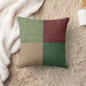 ロッヂ素朴パッチロッジピロー クッション (ブランケット)