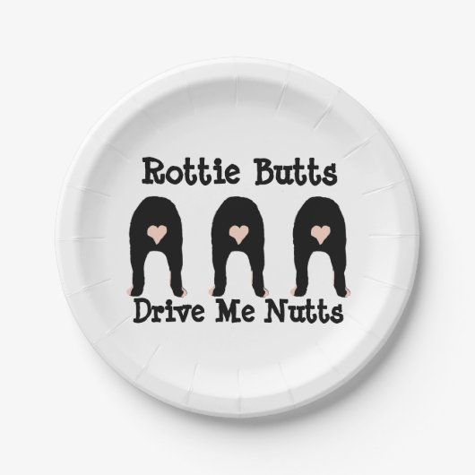 ロッティお尻 ペーパープレート (正面)