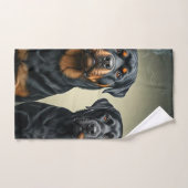 ロッティと彼の赤ちゃん ハンドタオル (ハンドタオル)