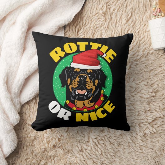 ロッティまたはニースロットワイラークリスマス クッション (ブランケット)