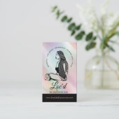 ロッティアン&スタイリストロック美しいサロン 名刺 (スタンド正面)