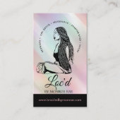 ロッティアン&スタイリストロック美しいサロン 名刺 (正面)