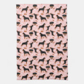 ロッティロットワイラーブルーキッチンタオル キッチンタオル (縦)