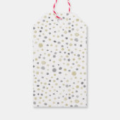 ロッティ紙吹雪水彩ドットギフトラベル ギフトタグ (裏面)