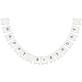 ロッティ紙吹雪水彩ドット束れ旗 バンティングフラッグ