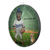 ロッティ・マクシムス野球選手（ファン付き） ダーツボード (正面右)