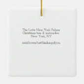 ロッテニューヨーク宮殿クリスマス – セラミックオーナメント (裏面)