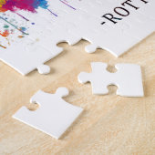 ロッテルダムオランダスカイライン ジグソーパズル (側面)