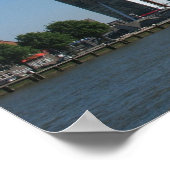 ロッテルダムシティのポスタープリント ポスター (角)