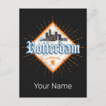 ロッテルダムシティオランダスカイラインオランダヴィンテージ