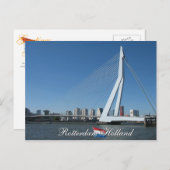 ロッテルダムスカイラインとブリッジホランドポストカード ポストカード (正面/裏面)