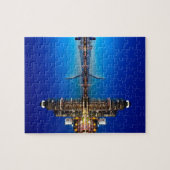 ロッテルダムナイトスカイライン ジグソーパズル (横)