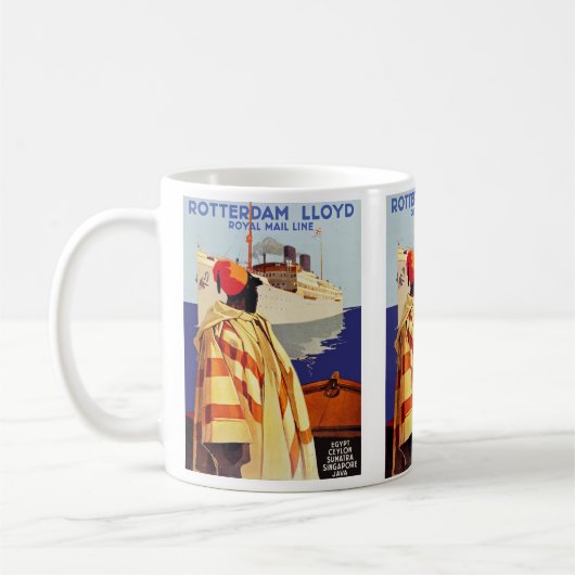 ロッテルダムロイド コーヒーマグカップ (左)