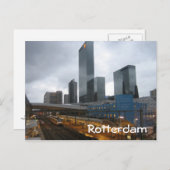 ロッテルダム中央駅 ポストカード (正面/裏面)