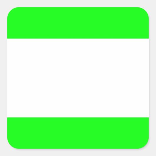 ロッテルダム国旗 スクエアシール (正面)