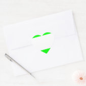 ロッテルダム国旗 ハートシール (封筒)