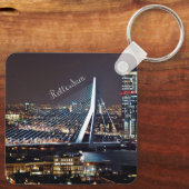 ロッテルダム都市景観 キーホルダー (裏面)