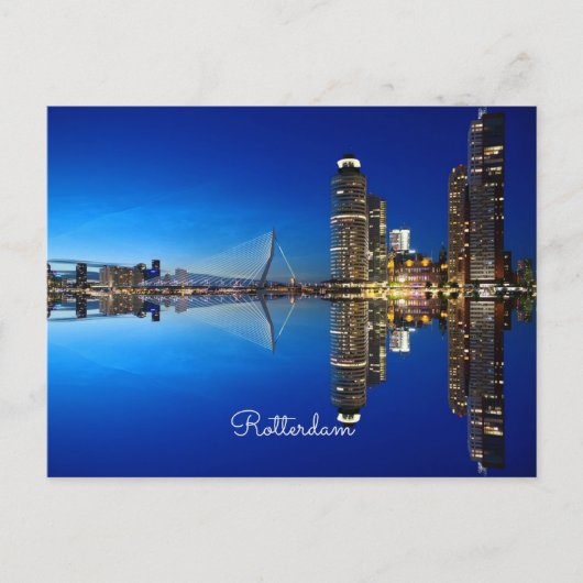 ロッテルダム風景写真 ポストカード (正面)