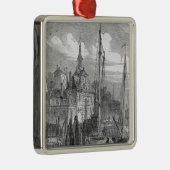 ロッテルダム、オランダの港 メタルオーナメント (右)