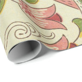 ロッデン:パステルボタニカルラッピング紙 ラッピングペーパー (ロールコーナー)