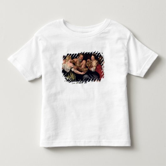 ロットおよび彼の娘 トドラーTシャツ (正面)
