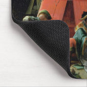 ロットおよび彼の娘(パネルの油) マウスパッド (コーナー)