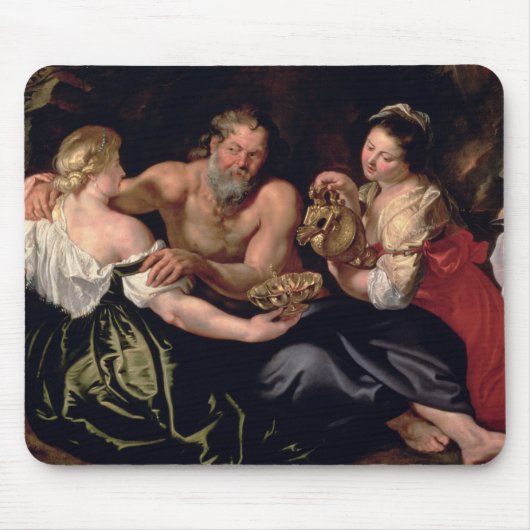 ロットおよび彼の娘 マウスパッド (正面)