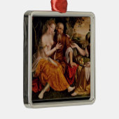 ロットおよび彼の娘、c.1565 メタルオーナメント (右)